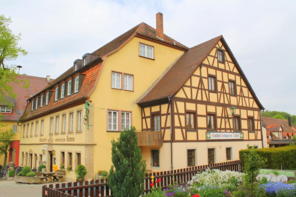 Schwarzes Lamm Hotel Rothenburg ob der Tauber Bagian luar foto