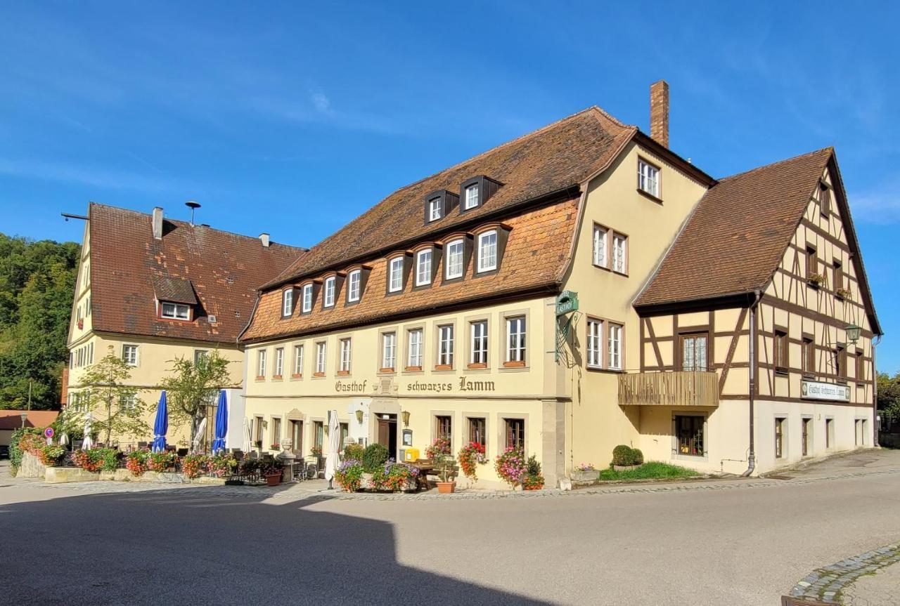 Schwarzes Lamm Hotel Rothenburg ob der Tauber Bagian luar foto