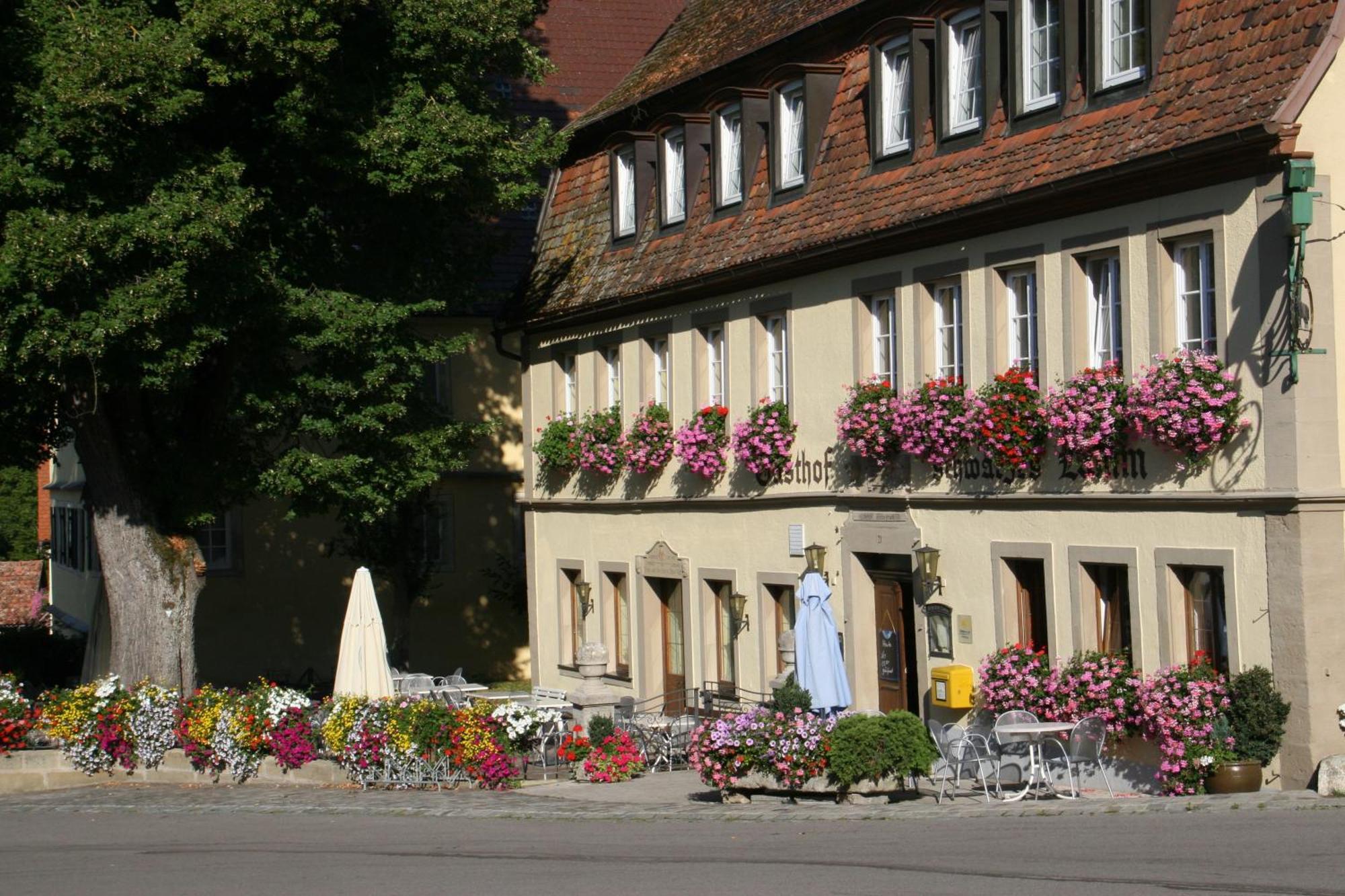 Schwarzes Lamm Hotel Rothenburg ob der Tauber Bagian luar foto